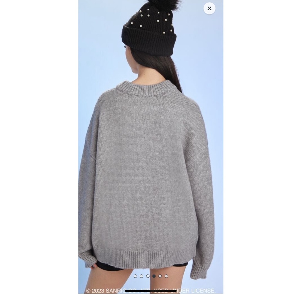 Angel Hello Kitty Drop-Sleeve Sweater - Picture 4 of 5
